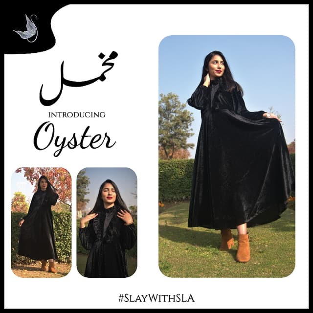 Oyster - Premium Black Velvet
