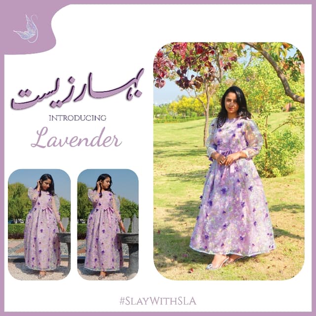 Lavender - Organza Fairy Dress