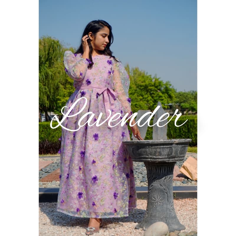 Lavender - Organza Fairy Dress