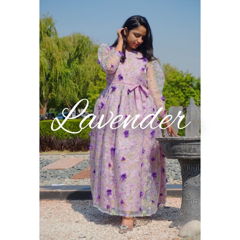 Lavender - Organza Fairy Dress