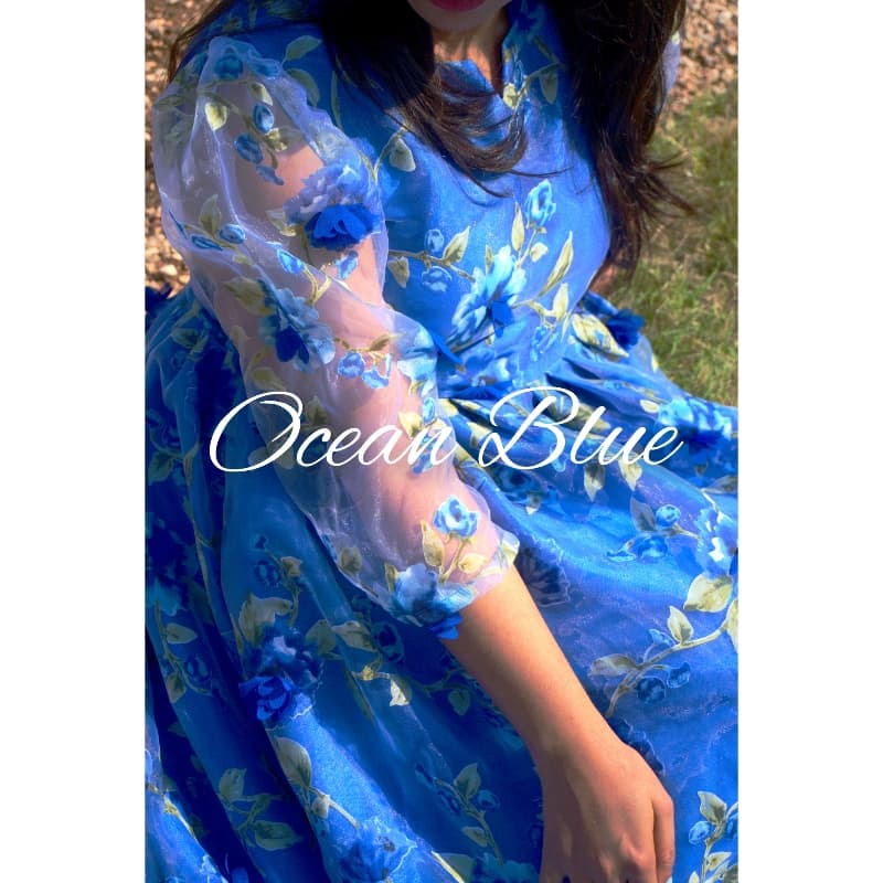 Ocean Blue - Organza Fairy Dress