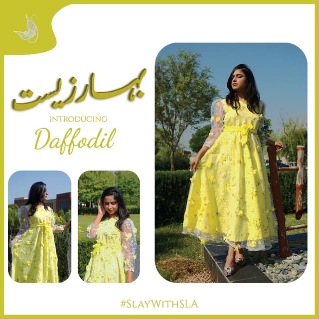 Daffodil - Organza Fairy Dress