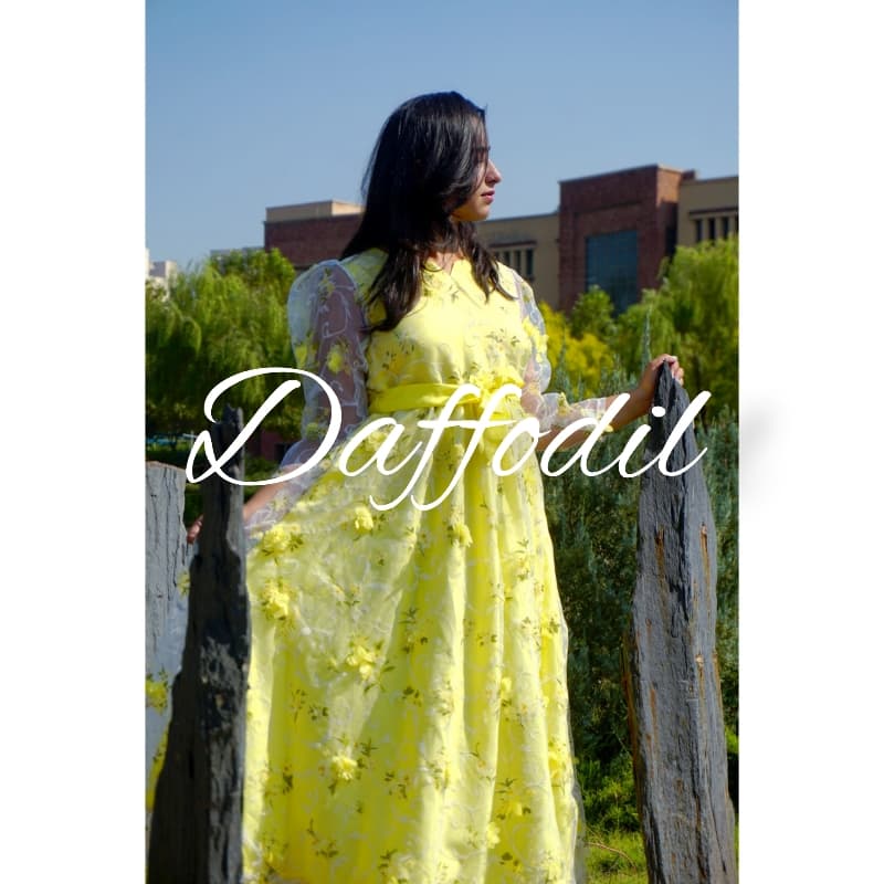 Daffodil - Organza Fairy Dress