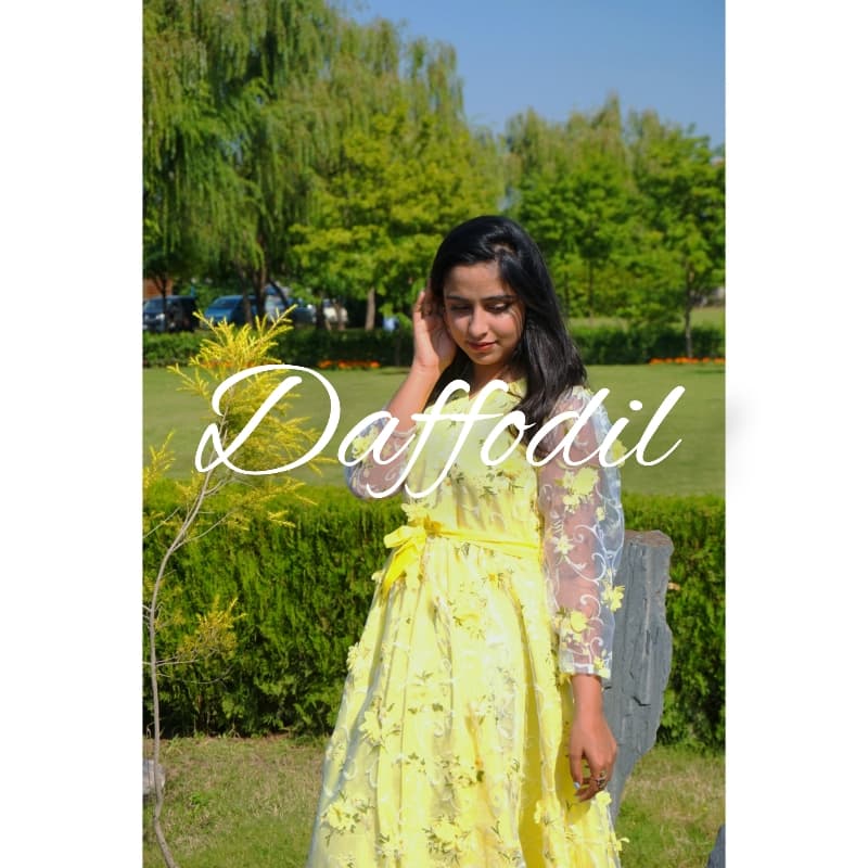 Daffodil - Organza Fairy Dress