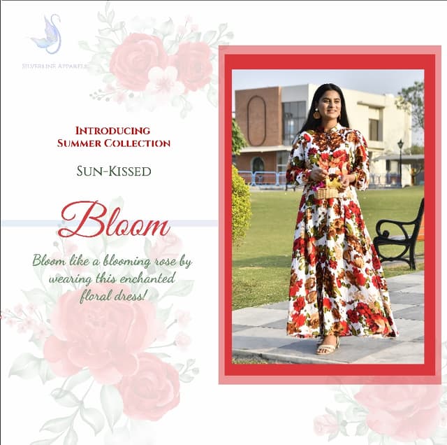 Bloom - Premium Floral Dress